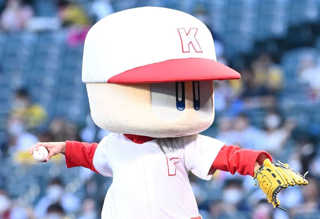 シュールすぎる」日本で大人気「實況野球君」が台湾野球で剛球