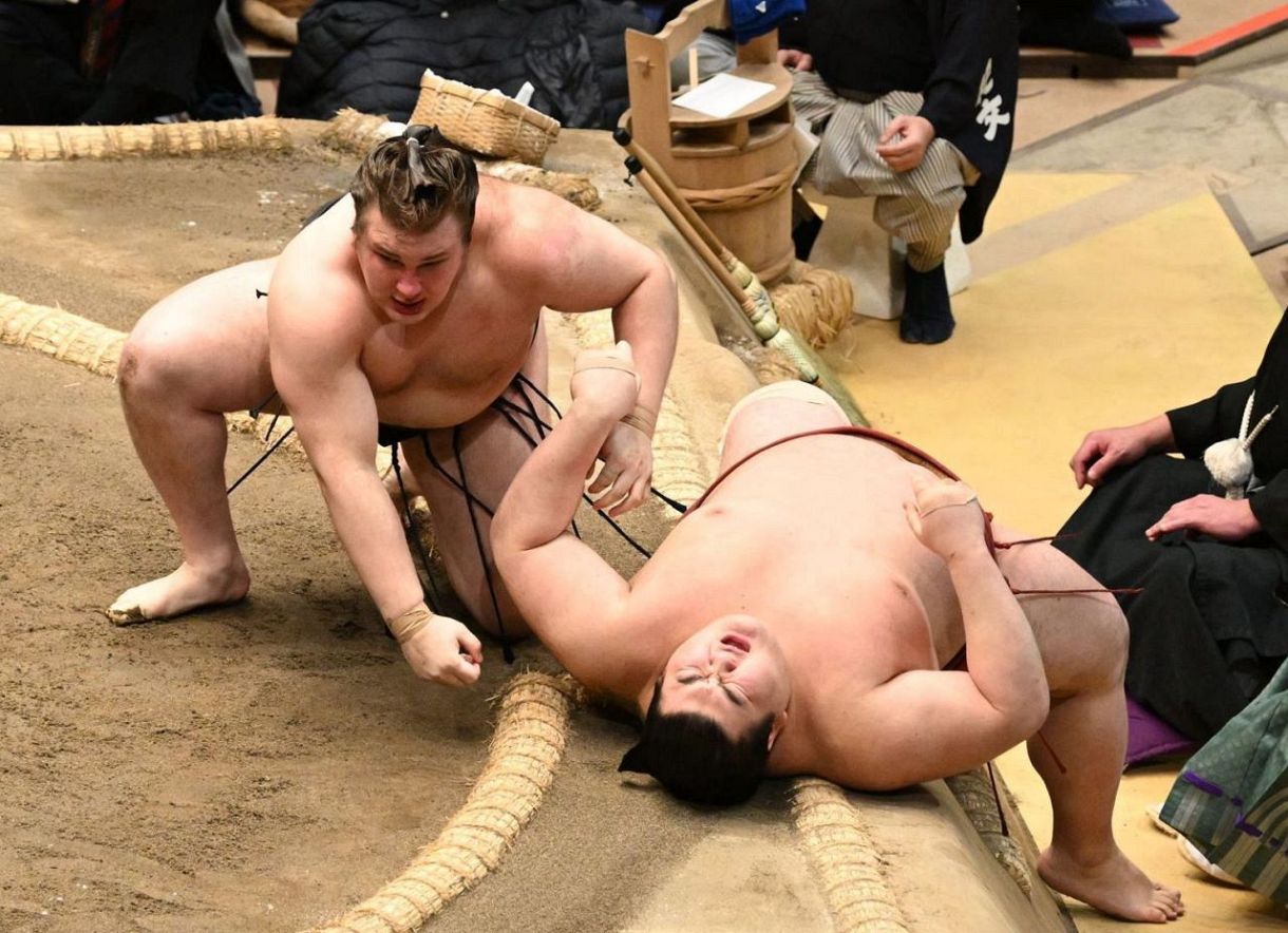 信じられないです」パワーもらった「ユンケルスター」安青錦、優勝決定