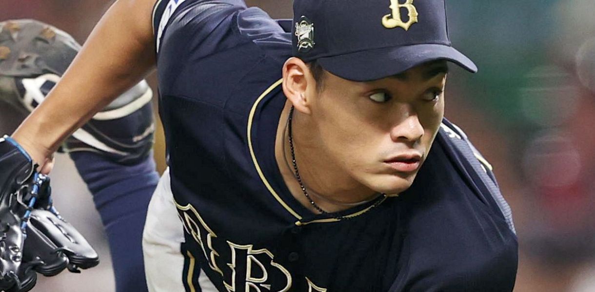 オリックス佐藤一磨　実使用　グラブ 亡き寿司職人の祖父を刻印〟オリックス24歳左腕・佐藤一磨のグラブが