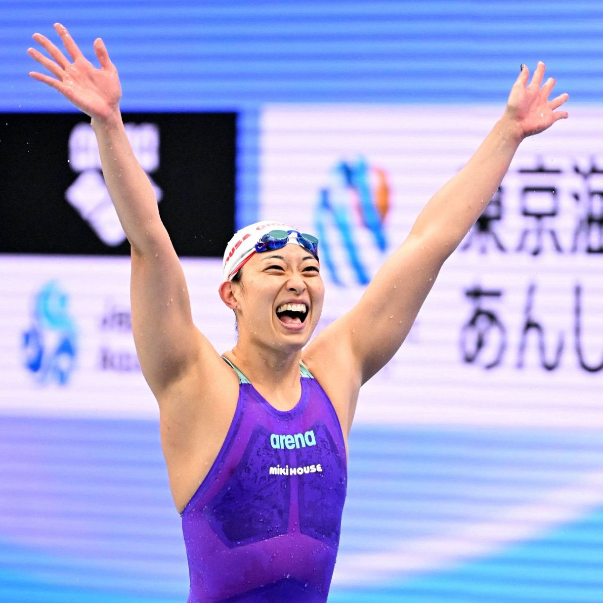 何とか派遣標準記録を切れてほっと」鈴木聡美が女子50平泳ぎで貫禄の8