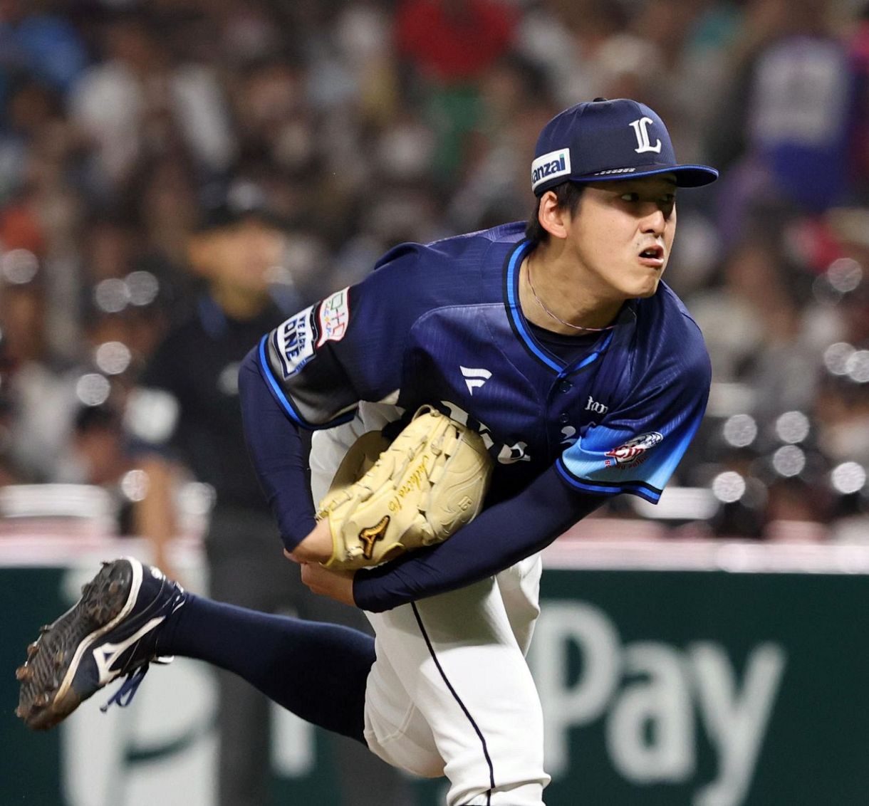 ○さん専用 ライオンズ　ハントブルー 　ユニフォーム 16隅田知一郎(L) 埼玉西武ライオンズ】ハントブルーレプリカユニフォーム 隅田