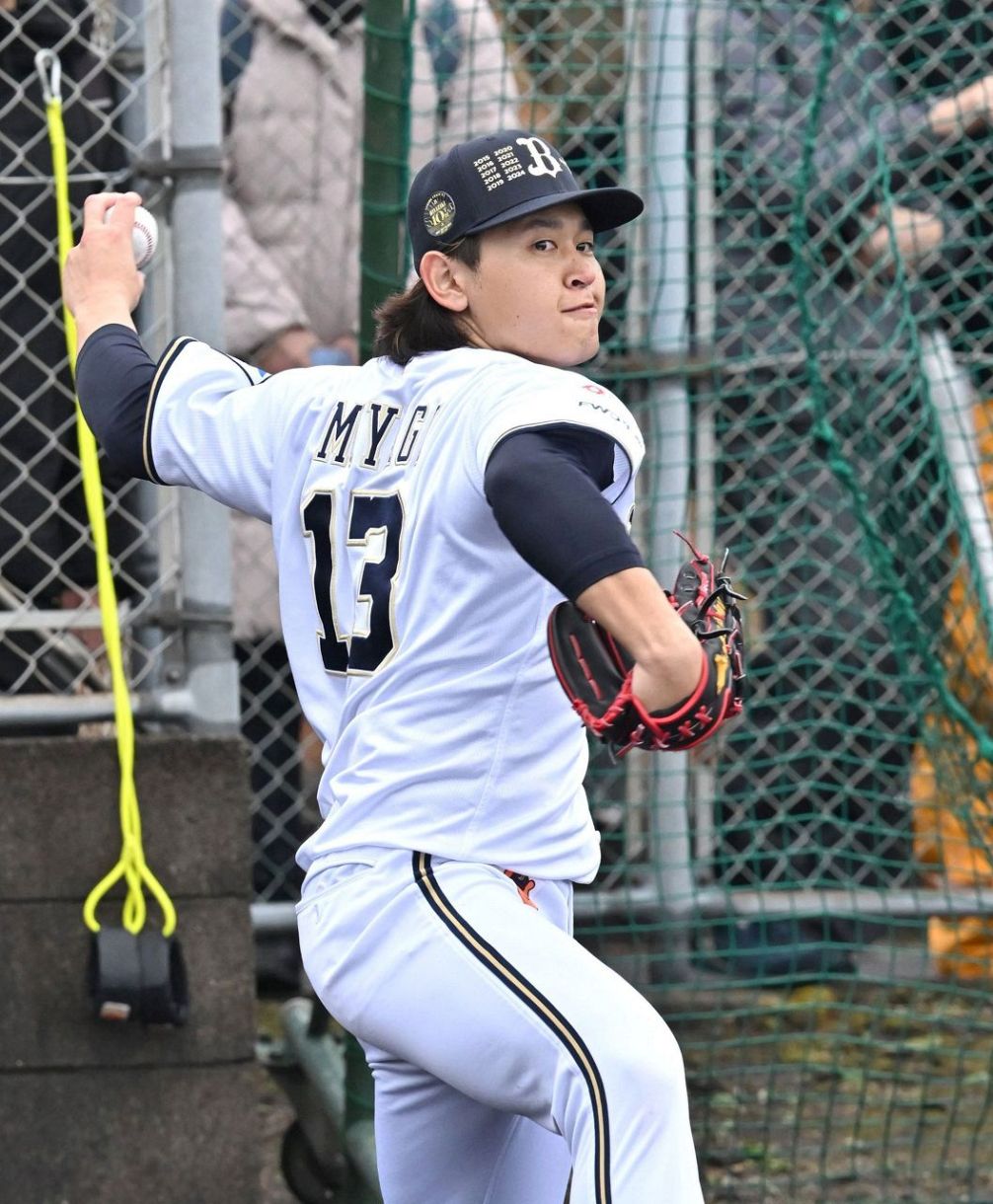 今年は最初に投げたい」オリックス宮城大弥が自身初の開幕投手に