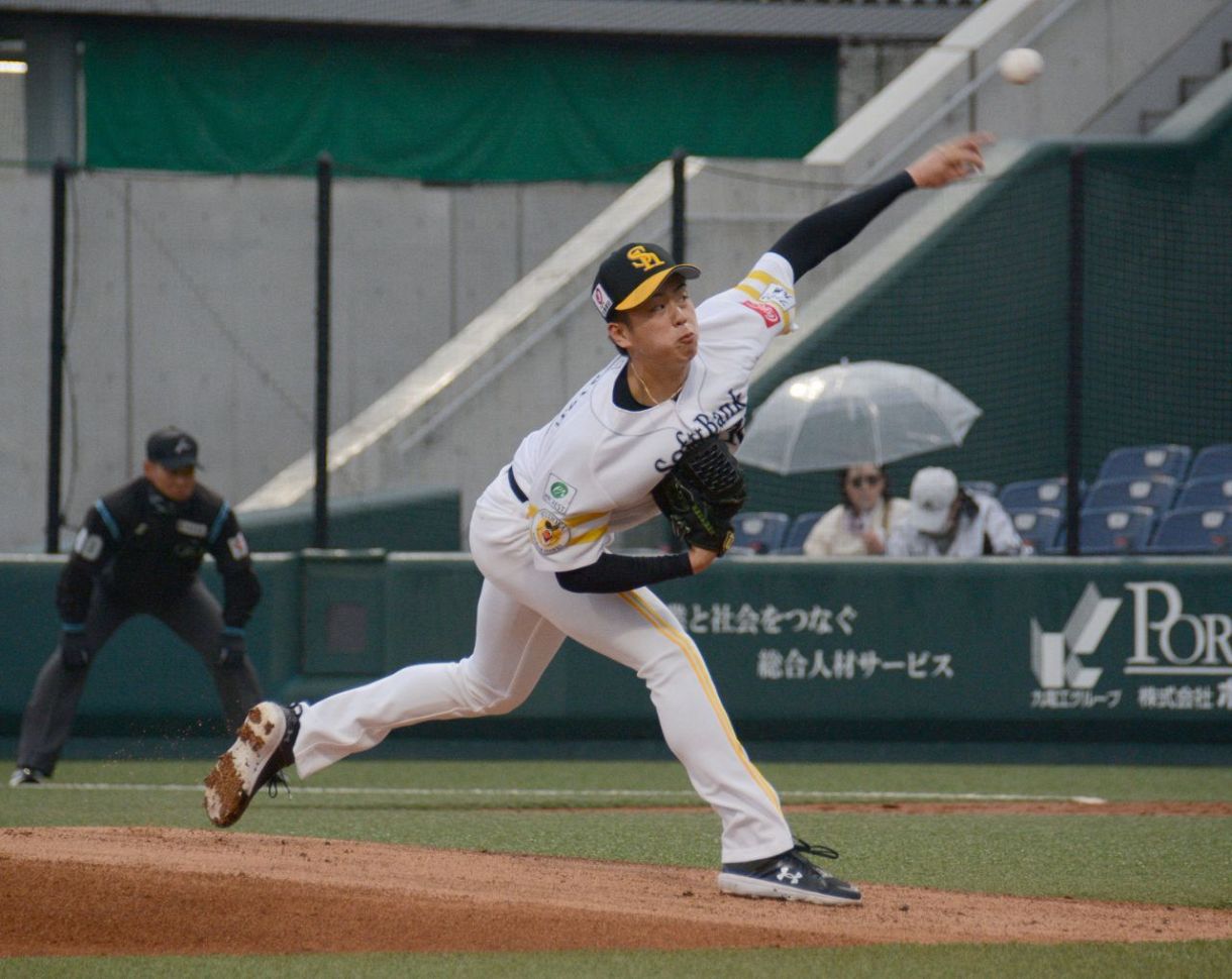やっとプロ野球選手になったかな」ソフトバンク育成3年目左腕が公式戦