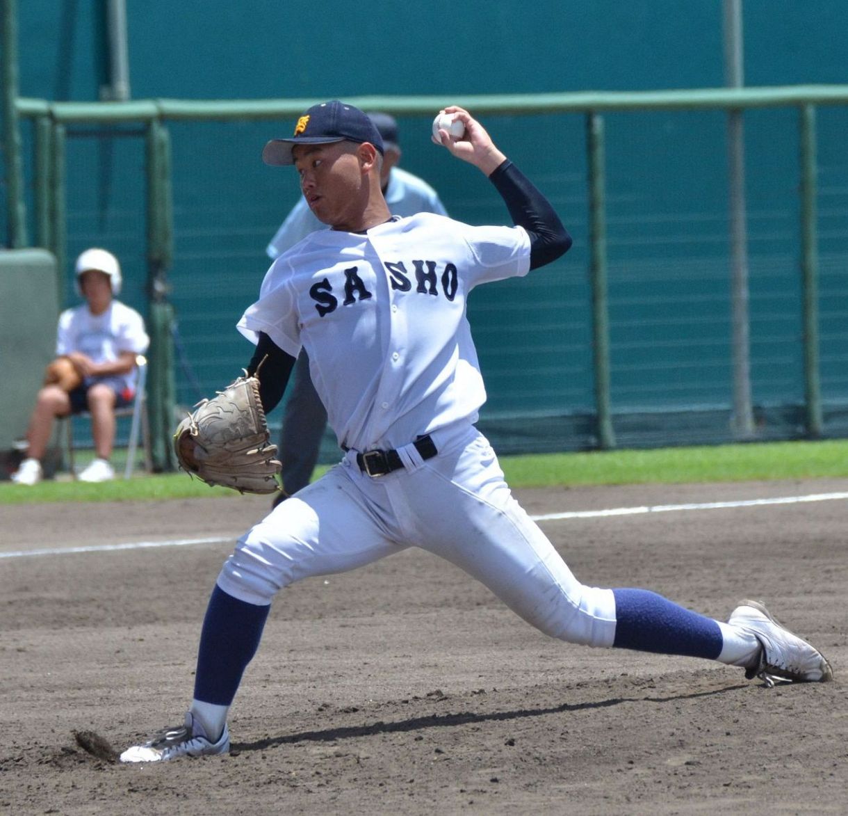 背番号14の2年生サウスポーが今夏初登板で1失点完投 夏16度出場