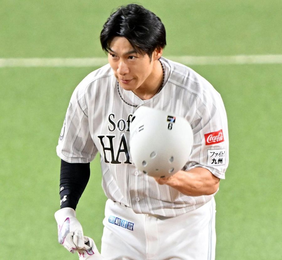 ソフトバンク柳田悠岐が史上81人目の通算300二塁打達成 低めフォークを