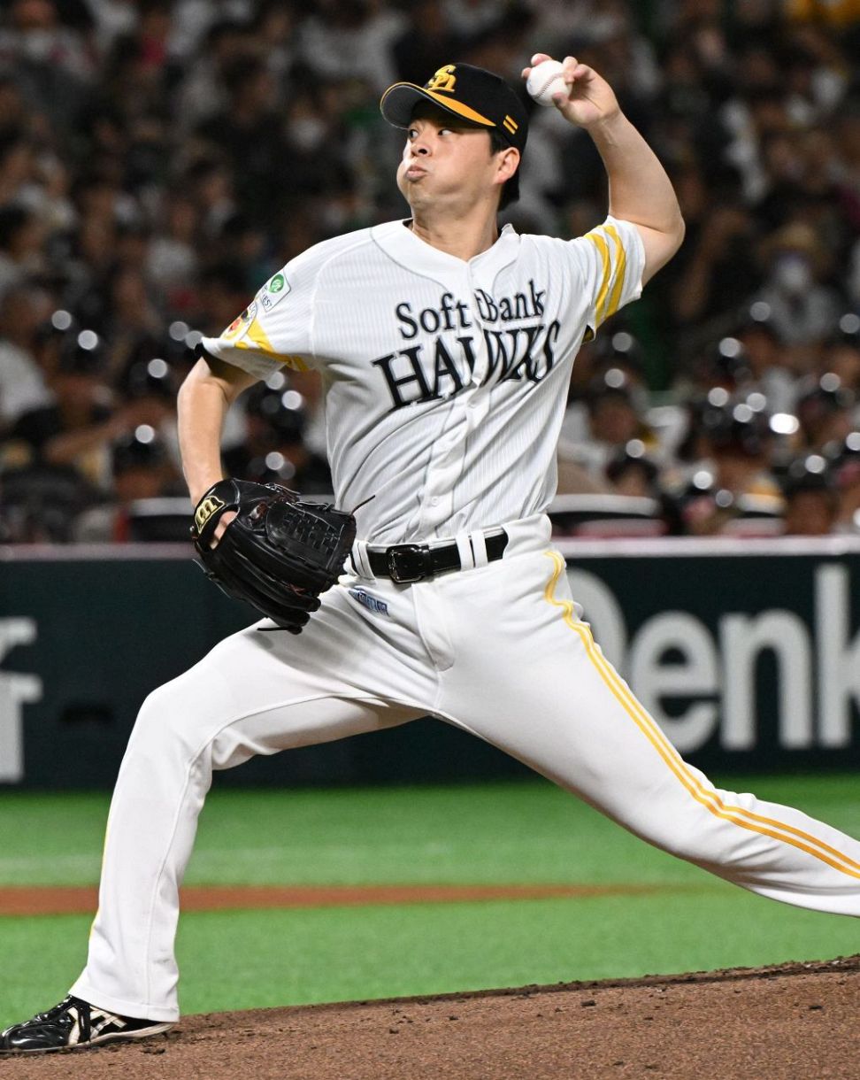 ソフトバンク大関友久を出場選手登録抹消 15日ロッテ戦で負け投手