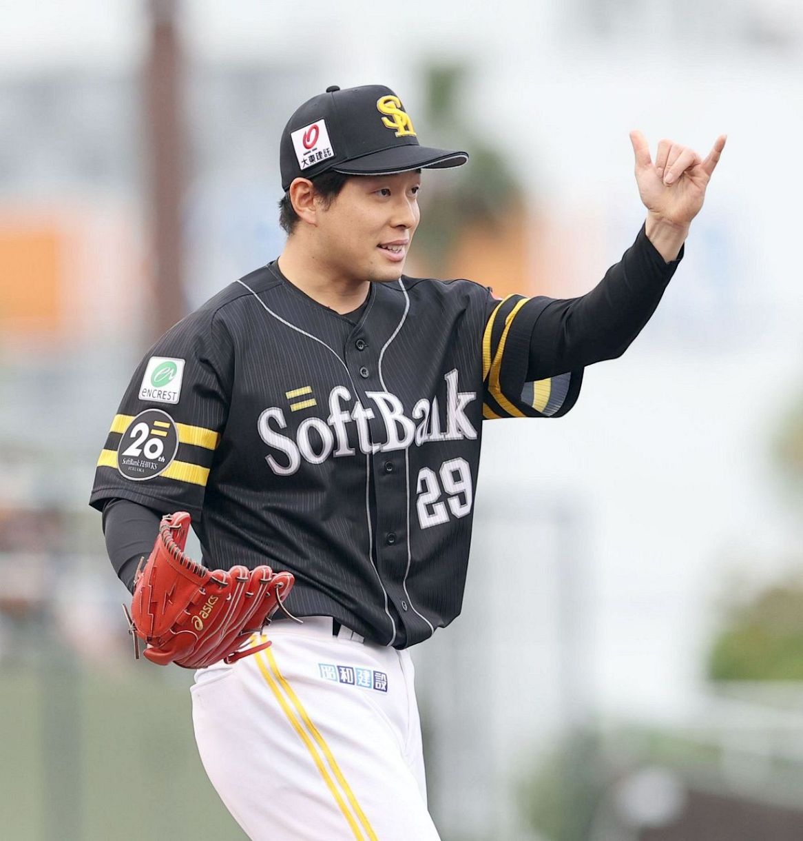 応援で頑張れました」巨人からトレード加入のソフトバンク大江竜聖が3