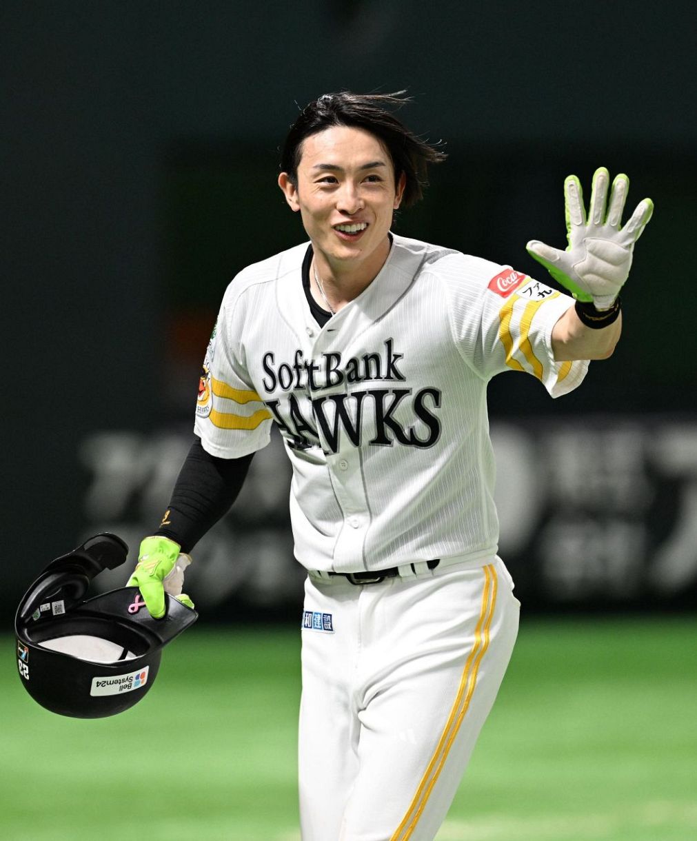 美品!!周東佑京選手ネーム入り SoftBank HAWKS ユニホームサイズL 2026年最新Yahoo!オークション 超美品!!周東佑京選手ネーム入り 背番号