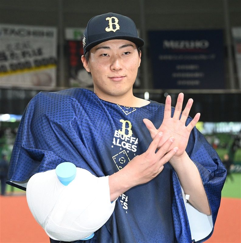 82年ぶり史上2人目！オリックスの東晃平がデビューから先発8連勝