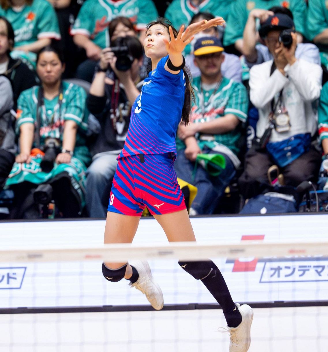 日本代表の北窓絢音（写真提供：SV.LEAGUE）｜バレー女子日本代表の