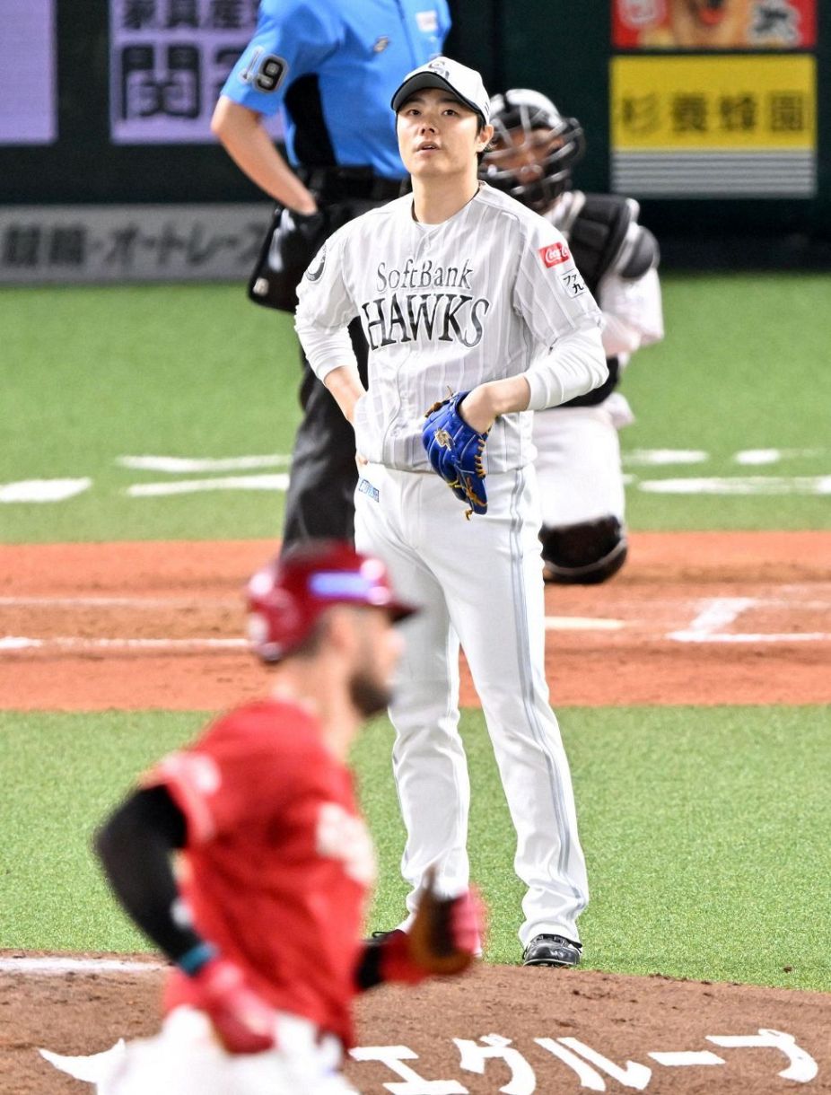 ソフトバンク松本裕樹が痛恨勝ち越し被弾 2打席連発の楽天マッカスカー