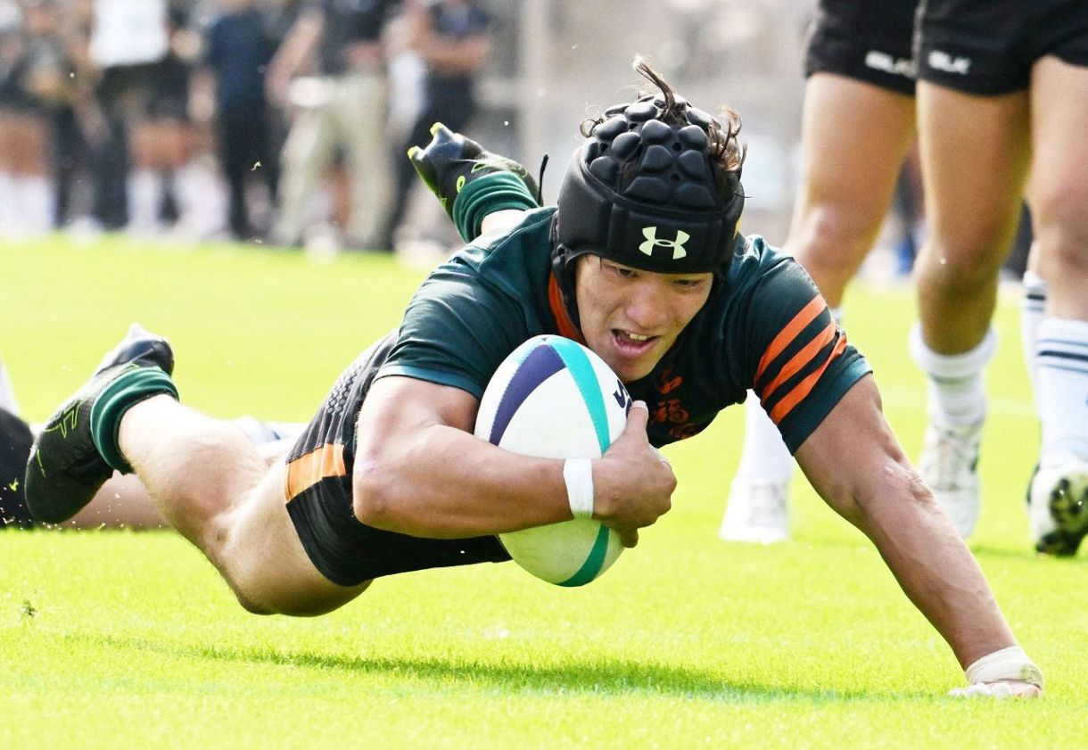東福岡高時代の深田衣咲｜ラグビーU20日本代表候補 関西合宿に37人選出