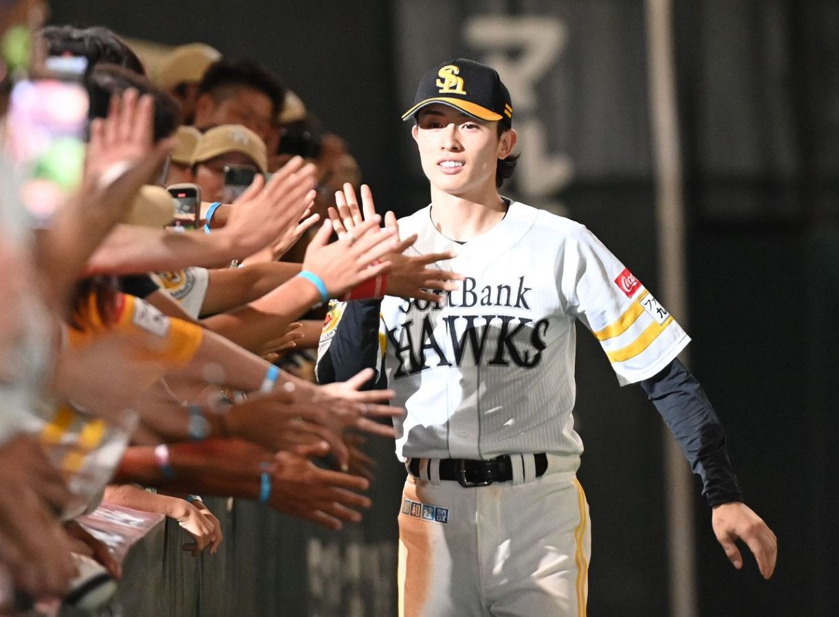 ここ数年ずっと9月がいい」 2安打1打点のソフトバンク周東佑京 秋男