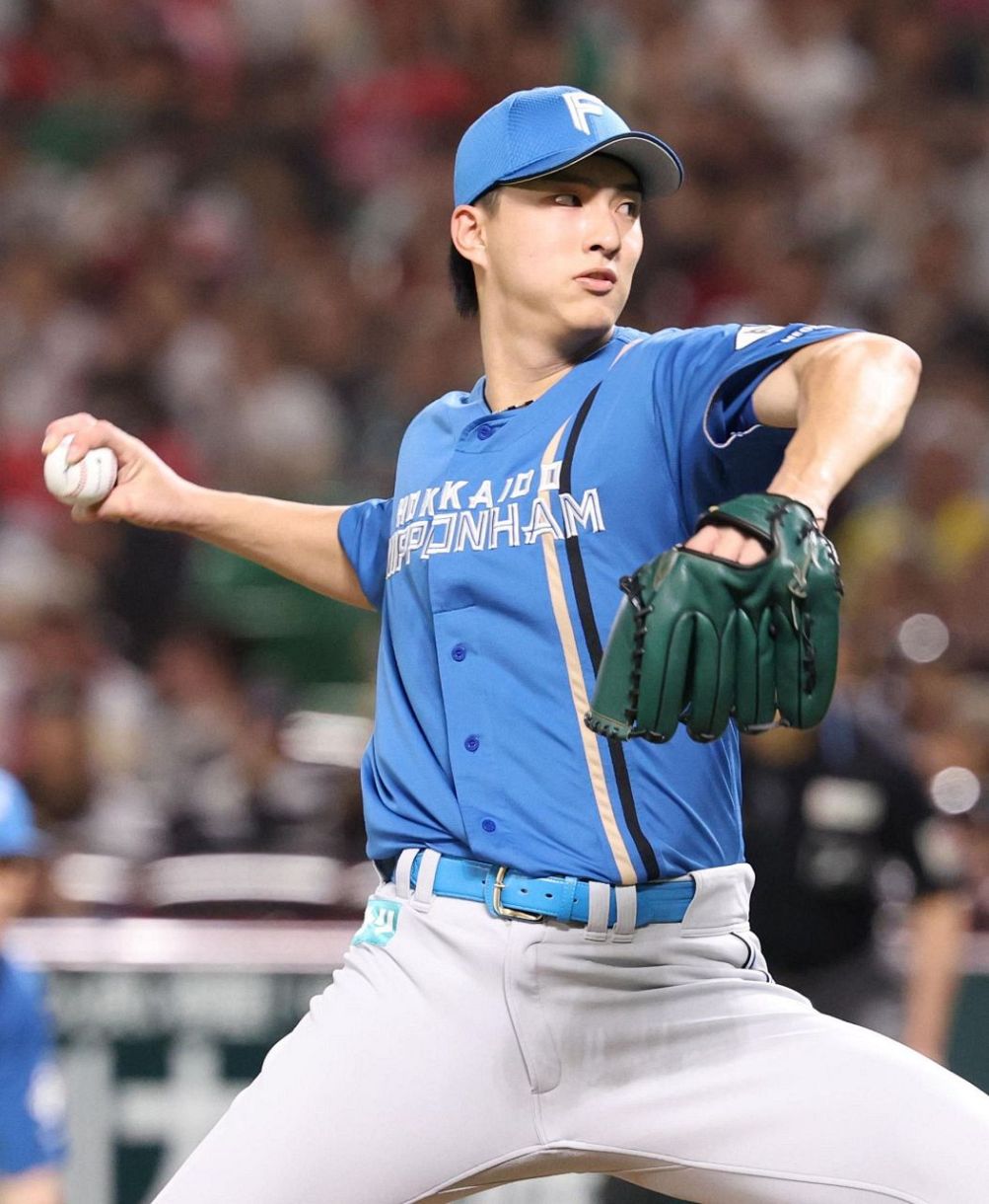 日本ハム・達孝太、新球〝4本指スライダー〟着想「投げてみたら