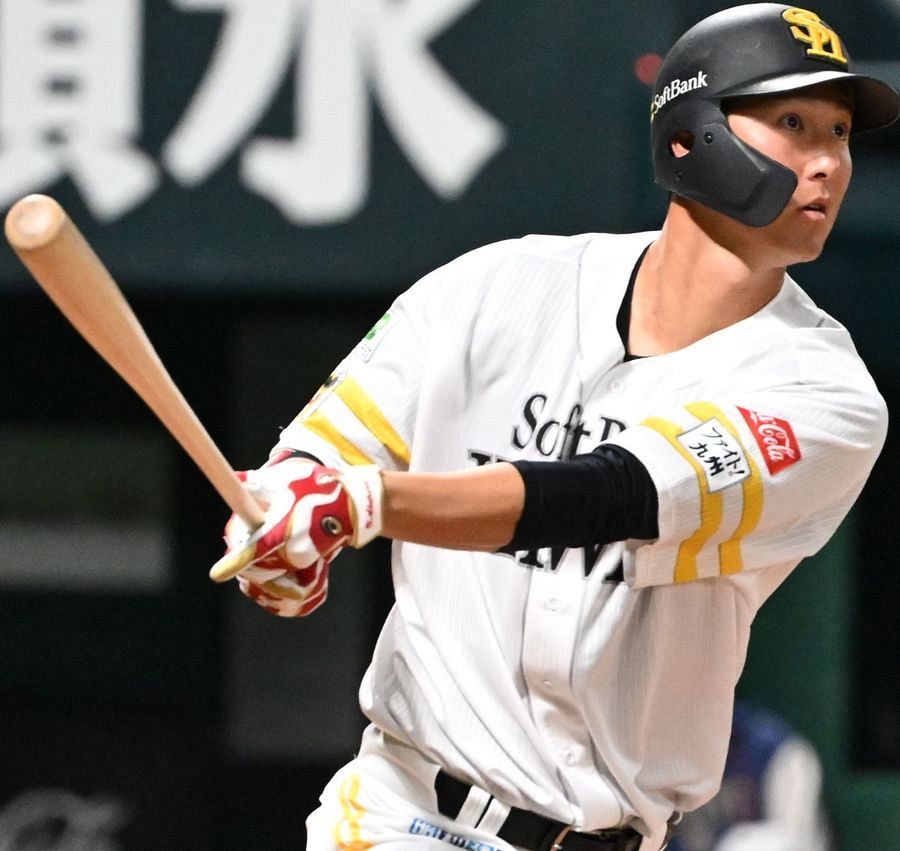 2番正木智也、5番秋広優人、9番イヒネ・イツア ソフトバンクが宇部で