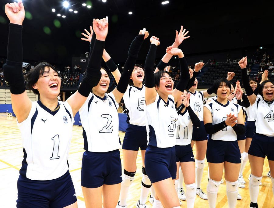 悲願の日本一へ 全国総体準Vの福岡女学院が昨年代表にストレート勝ちで