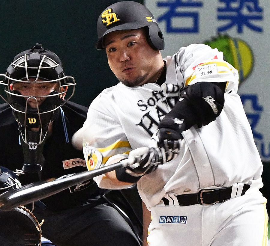 ソフトバンク山川穂高は2試合連続で「7番指名打者」 きょうから