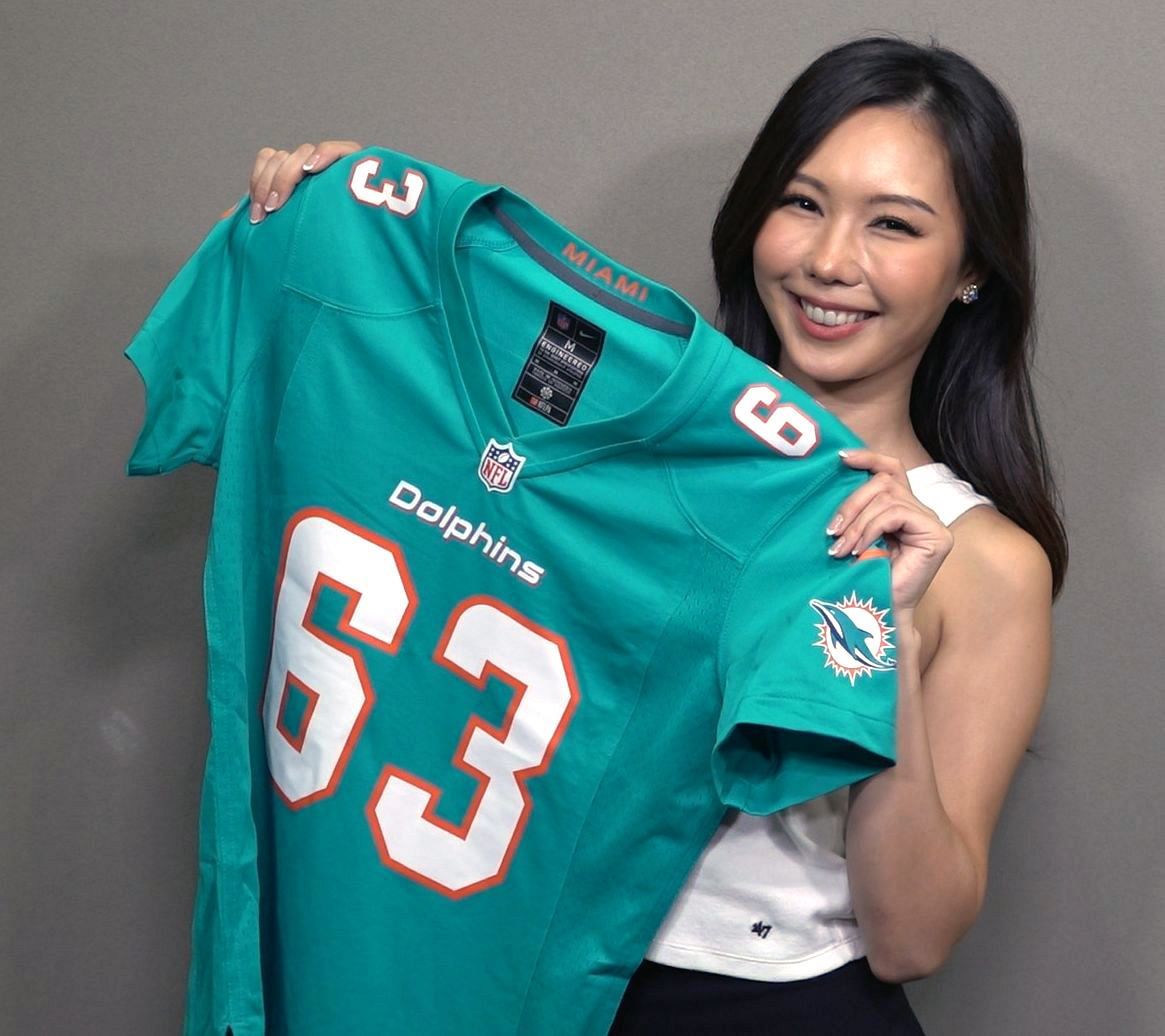 ユニフォーム マイアミドルフィンズ Reebok リーボック NFL マイアミ