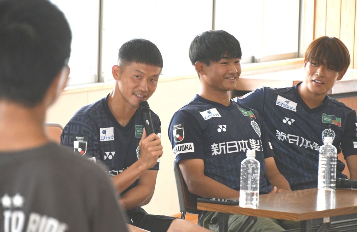 夢はなくても良い」アビスパ福岡の奈良竜樹が小学6年生に訴えた