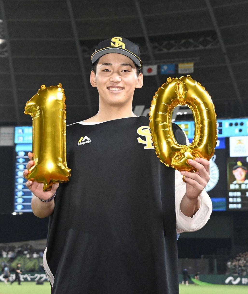 開幕10連勝のソフトバンク前田悠伍の出場選手登録を抹消 倉野信次投手