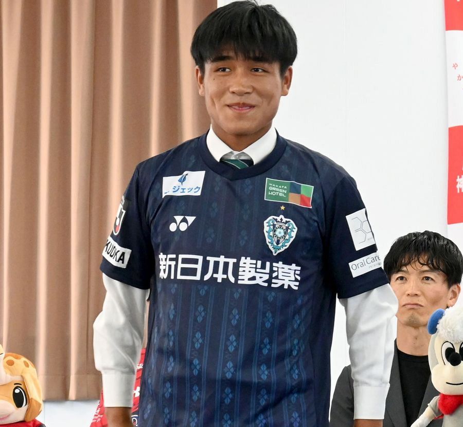 博多のイニエスタ」に J1アビスパ福岡に新加入の神村学園高MF福島和毅