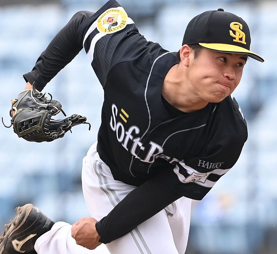 ソフトバンク、ドラフト5位左腕の松本晴が1軍合流 22日の2軍戦で先発し