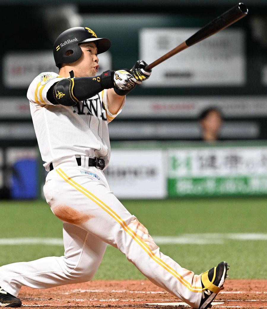 ソフトバンク近藤健介が2試合連続の17号ソロ 6月は8本目と量産体制