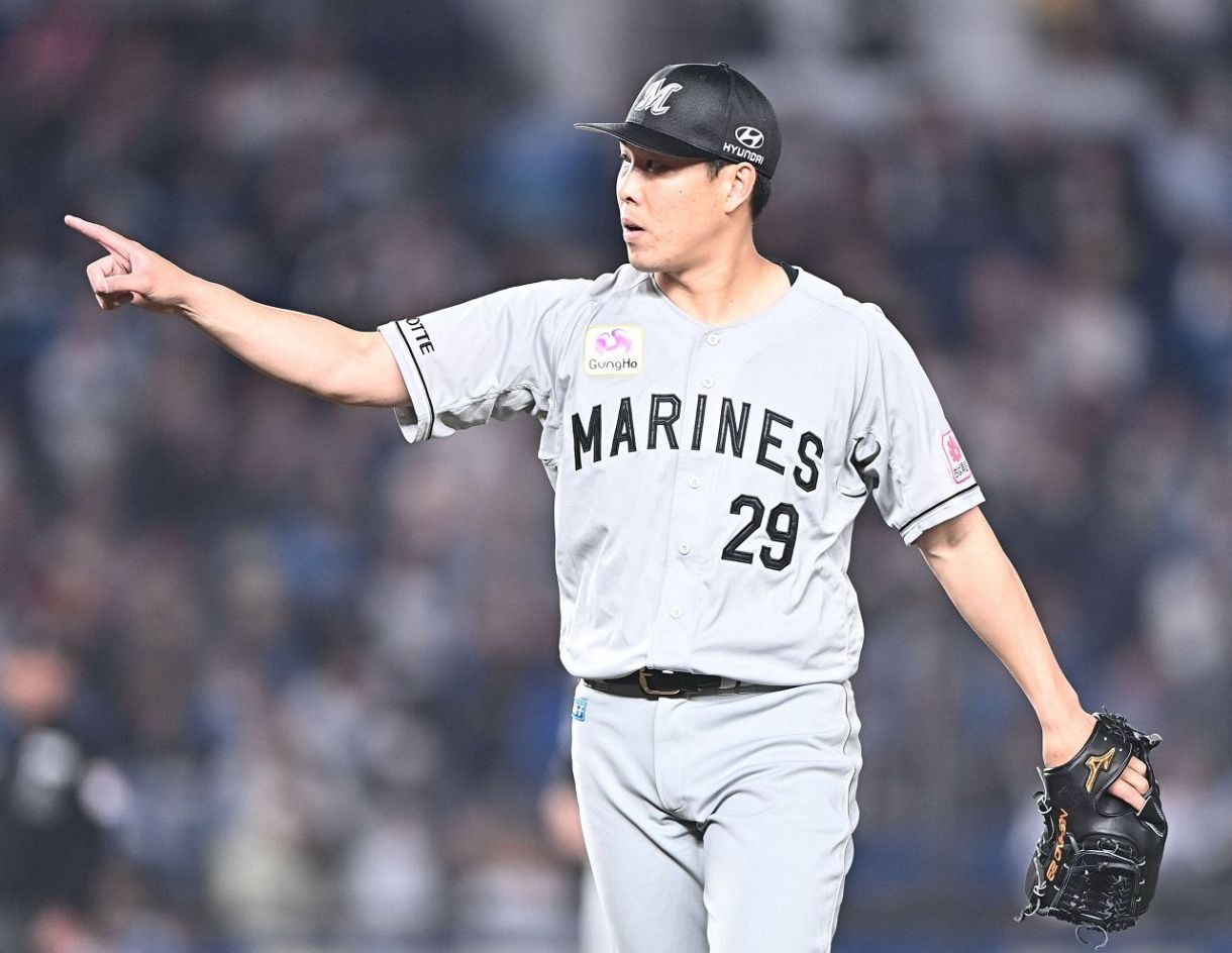 勝ちがつくと特別な感じ」35歳ロッテ西野勇士、24年9月以来の勝利 9回