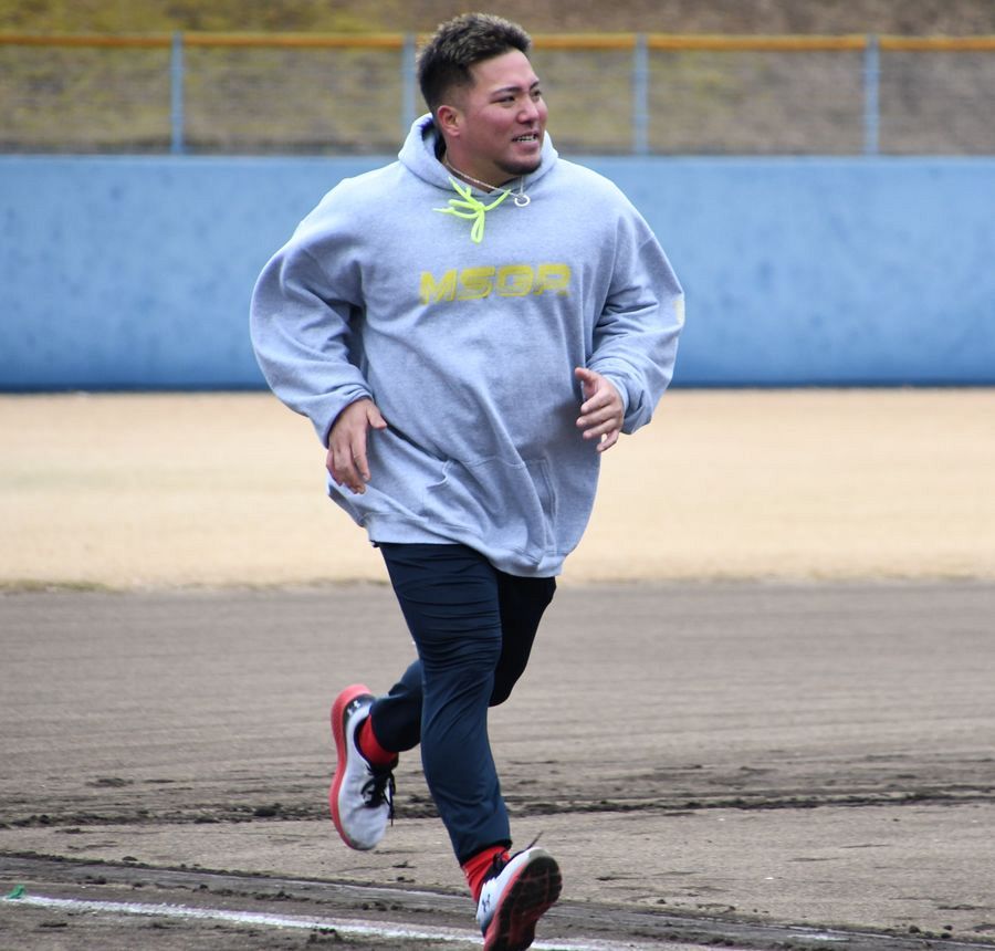 ソフトバンク山川穂高、合同自主トレを打ち上げ 「1月、2月ぐらいまで