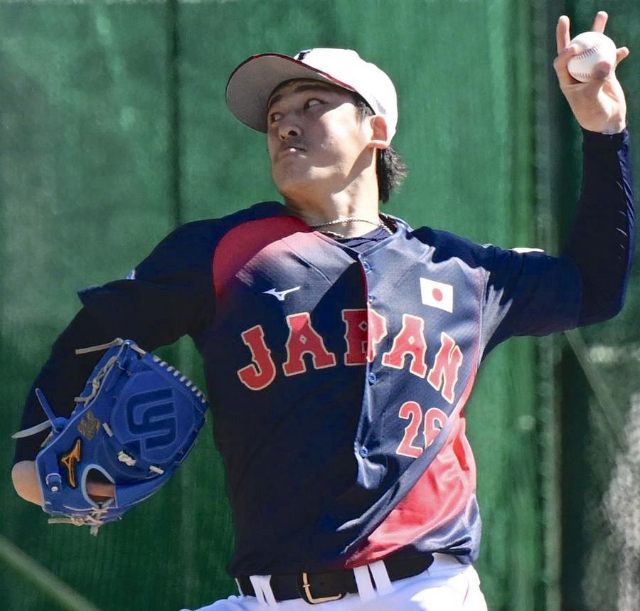 侍ジャパン追加招集の西武・隅田知一郎、初の実戦形式は不安なスタート