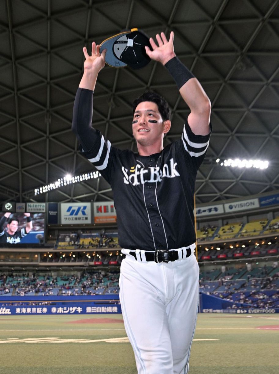 止まらないソフトバンク栗原陵矢 決勝17号2ランで球団21年ぶりの40発