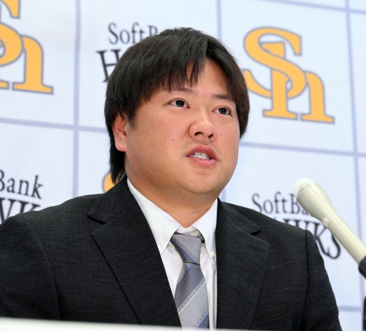 ソフトバンク津森宥紀初の減俸更改、1300万減「試合数も半分くらい