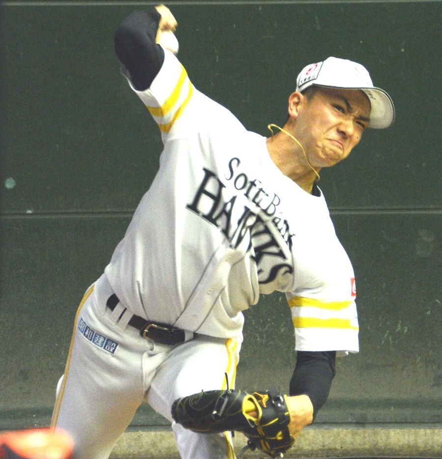 ホークス時代の斎藤和己投手 斉藤和巳コーチもニンマリ「上々でしょう！」 鷹投手陣で評価を上げた2