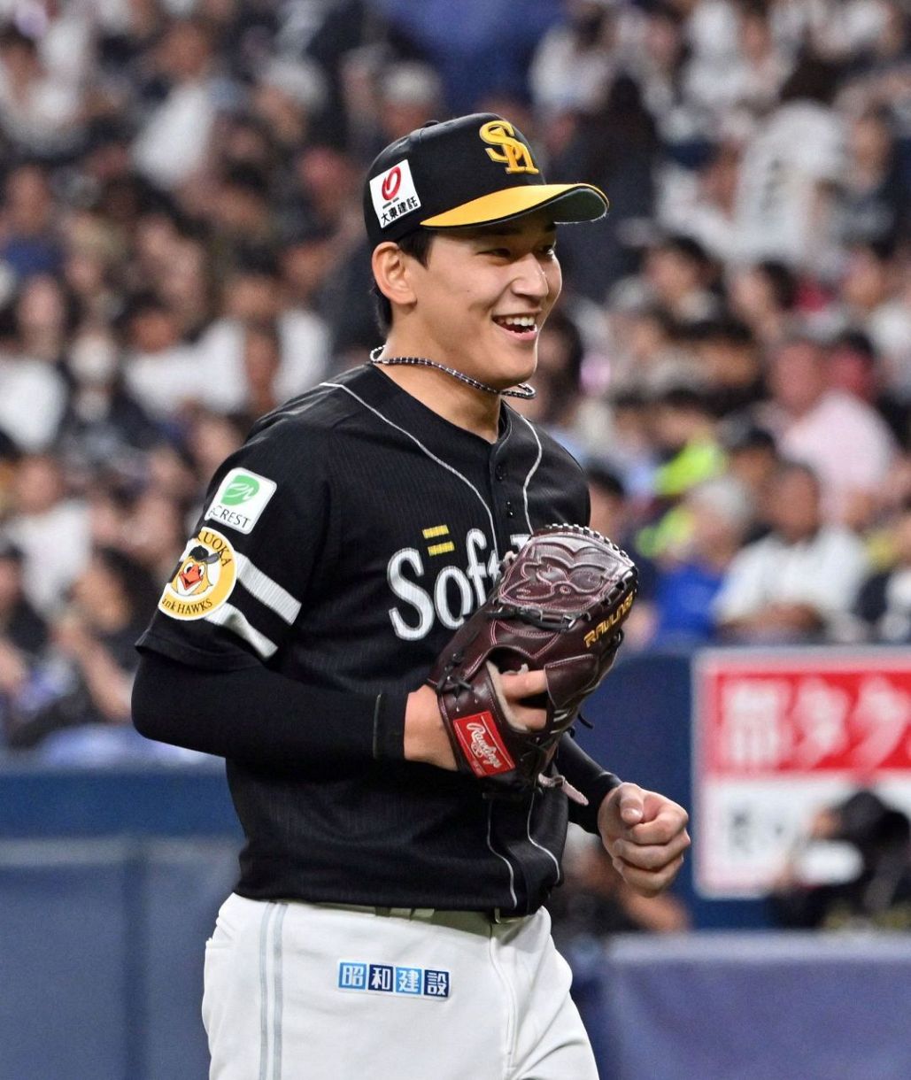 ソフトバンク前田悠伍が開幕11連勝 栗原陵矢が97打点に ：「おっ！」で