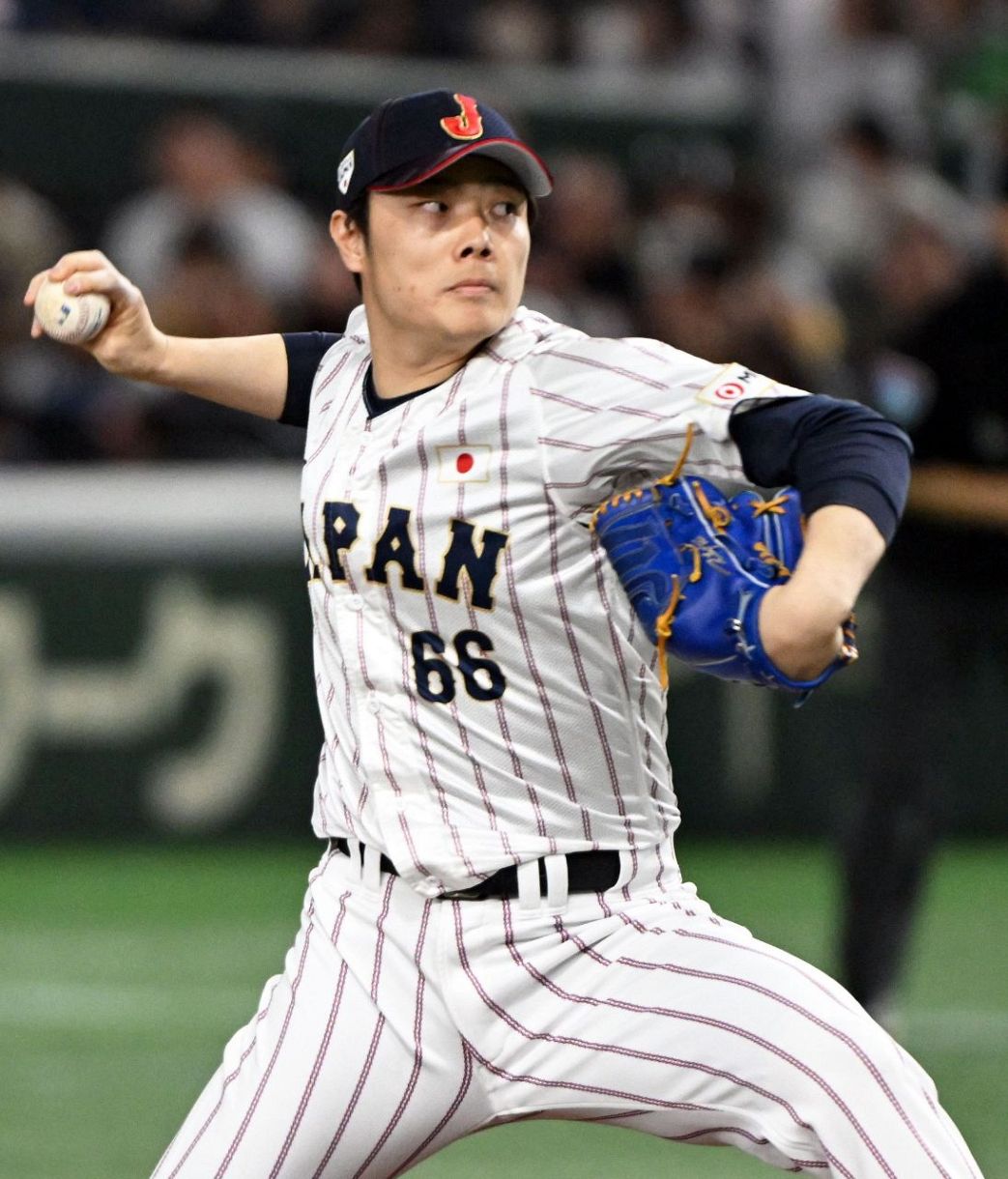 侍ジャパンの強化試合に登板する松本｜「少し投げるのを早めにして