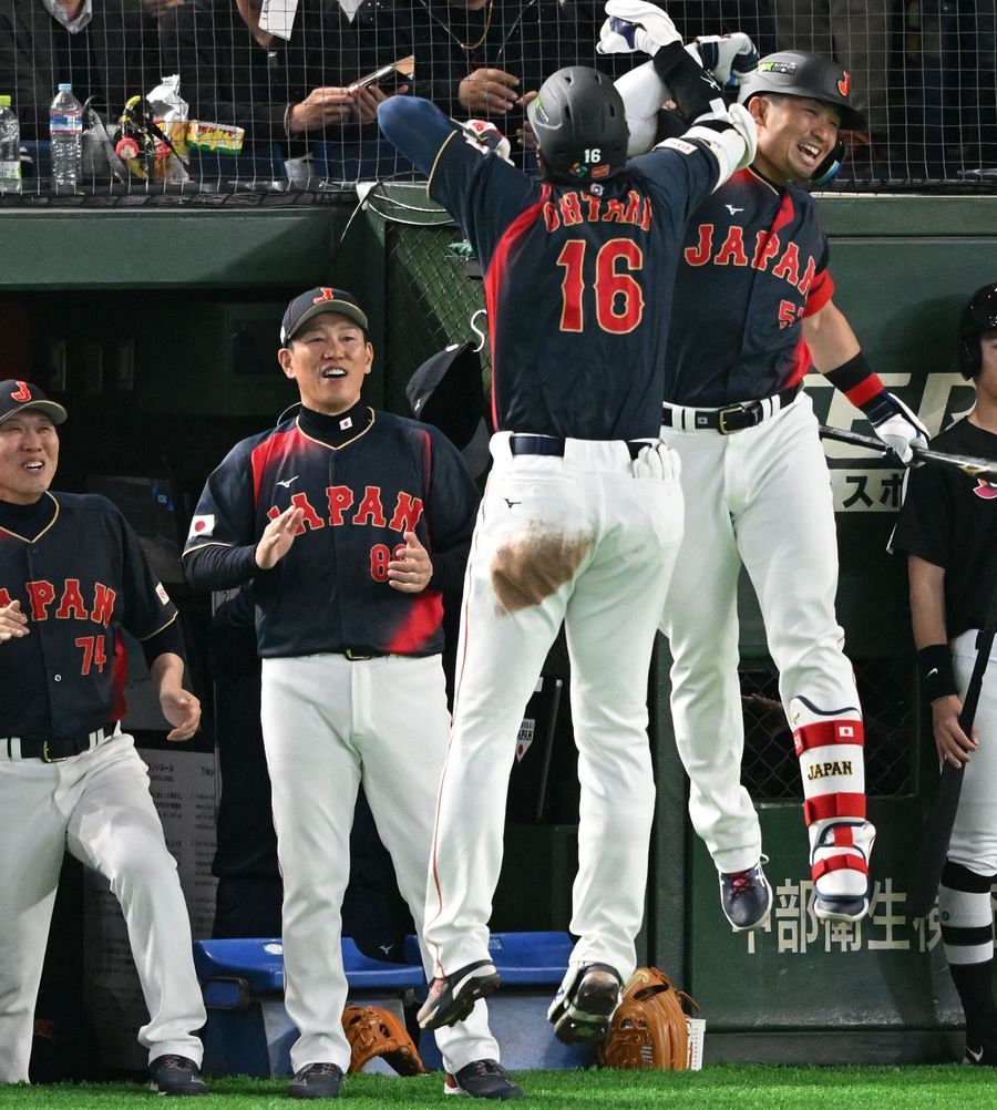 侍ジャパン、大谷翔平の衝撃グランドスラム弾など13得点7回コールドで