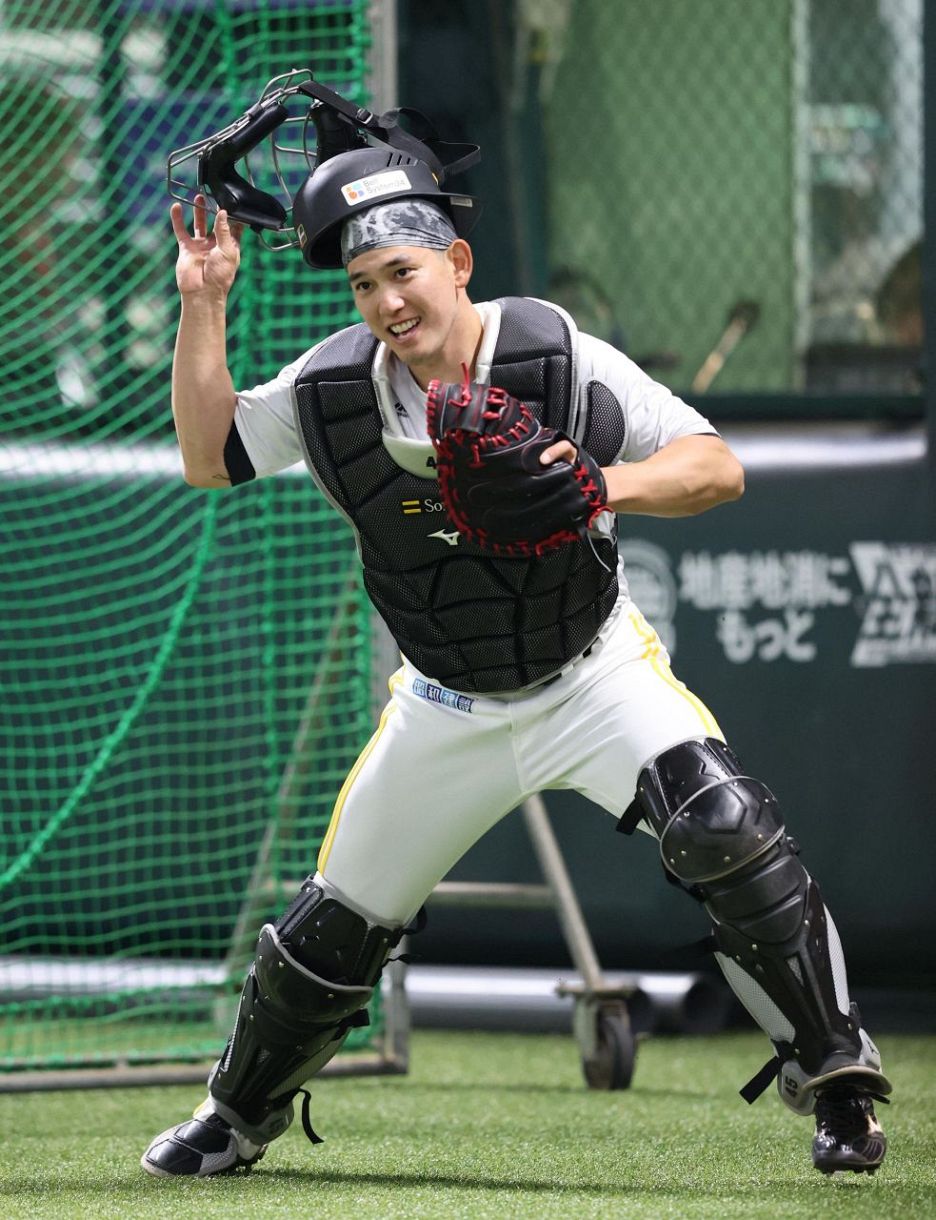 キャッチャー栗原陵矢「センスが抜群に良い」「野村勇を外す手はない
