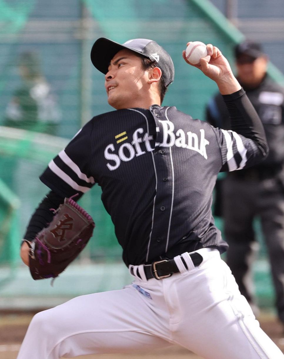 球速以上の速さがあった」 ソフトバンク4年目左腕を小久保裕紀監督が高