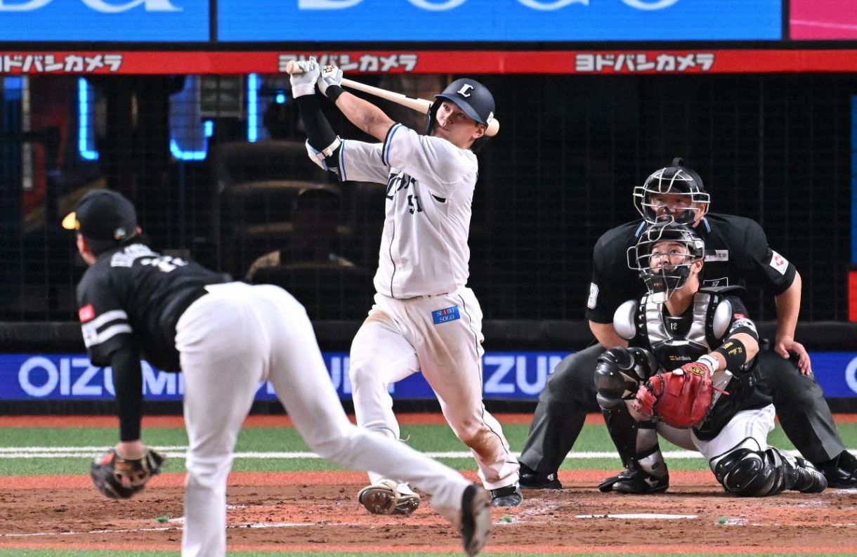 初回は任せろ！西武・西川愛也は脅威的な1番打者 初回の打席は10