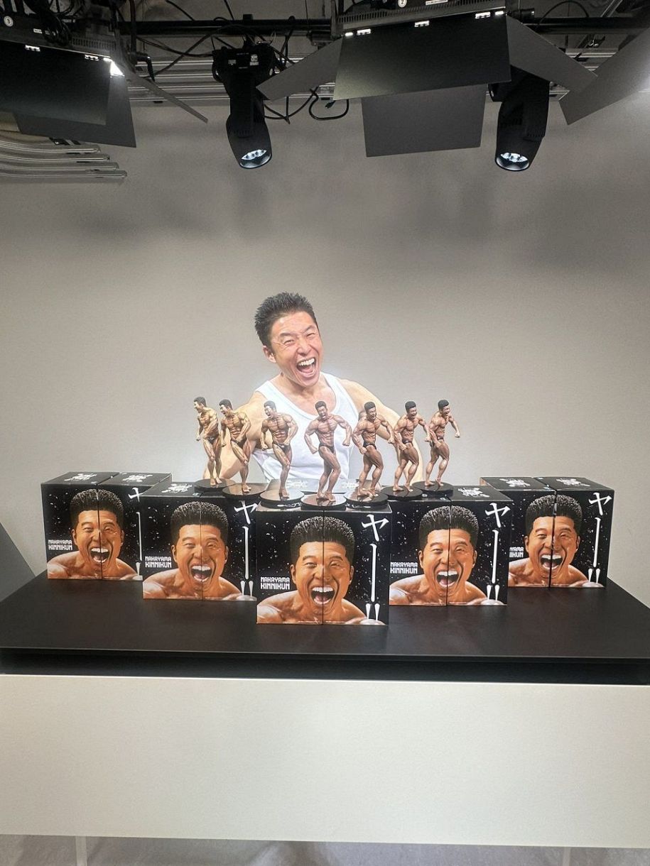 なかやまきんに君がリアルすぎるフィギュアとなって登場！ ファン 