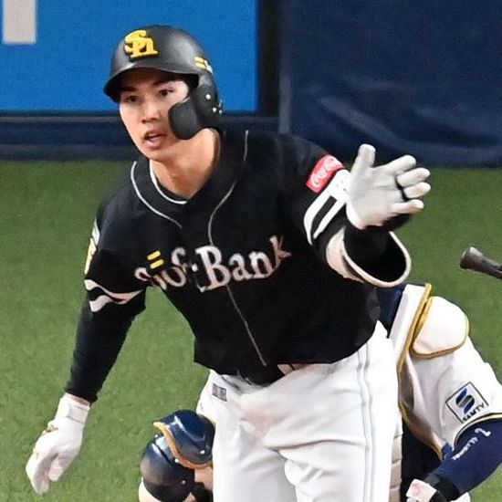 ソフトバンクのドラ3ルーキー廣瀨隆太がプロ初の1試合3安打 二塁