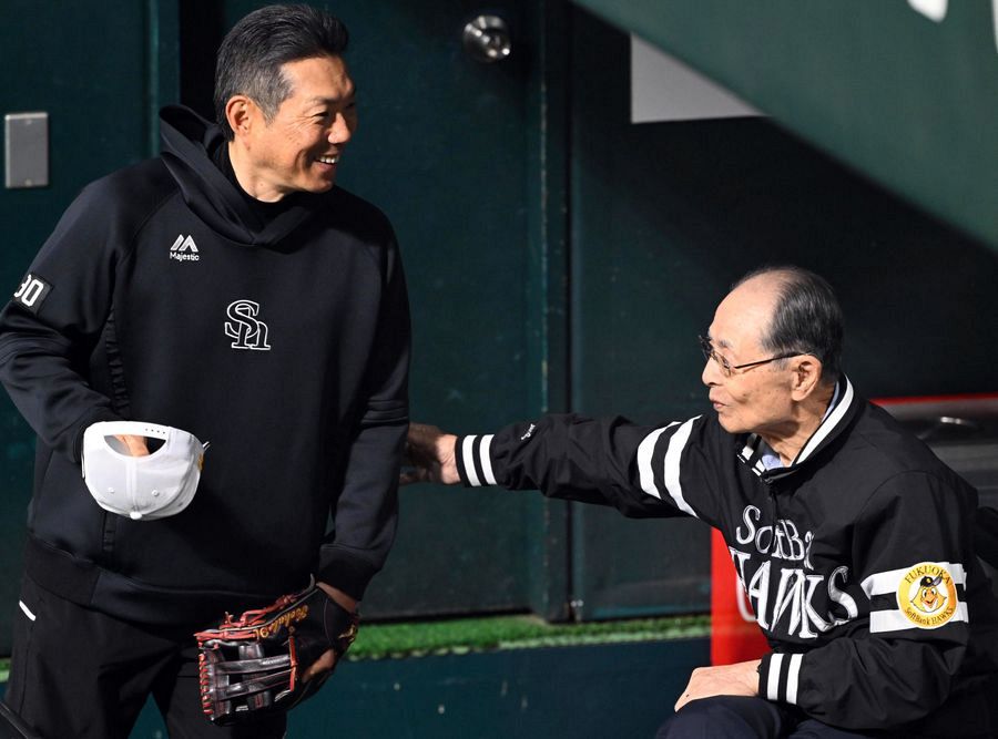 お元気で球界に携わってもらいたい」 ソフトバンク小久保監督、86歳