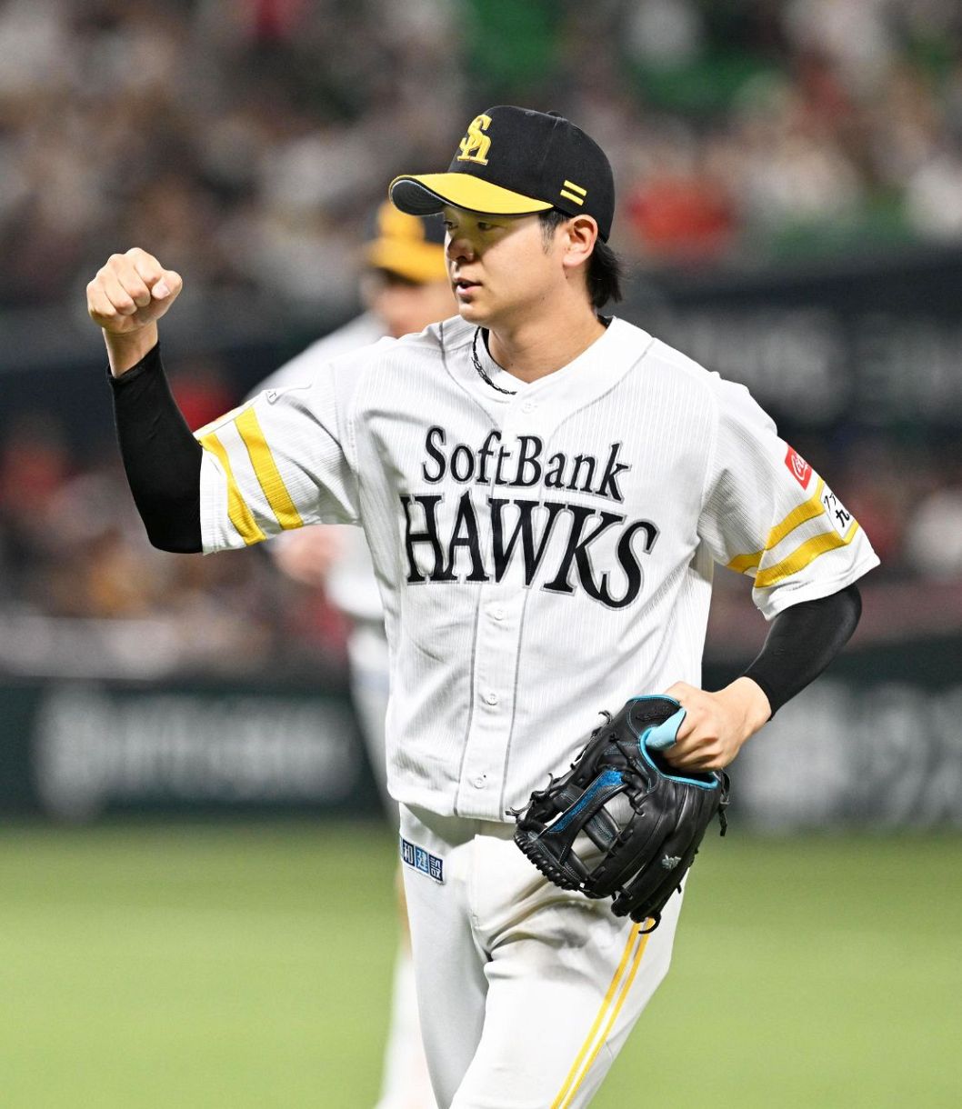 ソフトバンク川瀬晃が好守連発 6回までノーノー継続中の上沢直之を援護