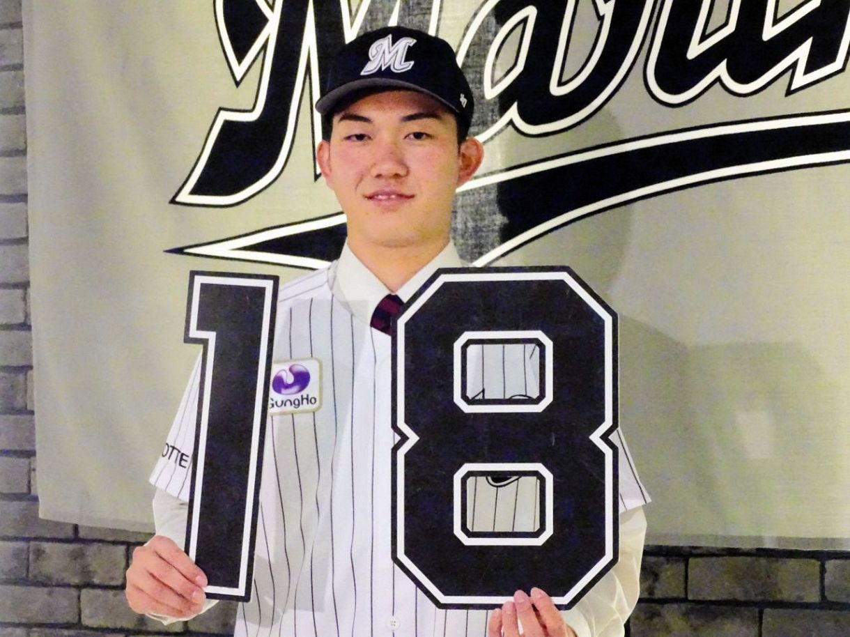 ロッテの背番号18は自分」 ドラ1石垣元気、朗希超えの思い込め