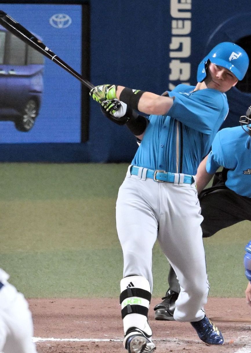 伊藤大海（176m）、清宮幸太郎、大谷翔平 炎天下のデーゲームで猛暑を吹っ飛ばす決勝弾!日本ハム・清宮
