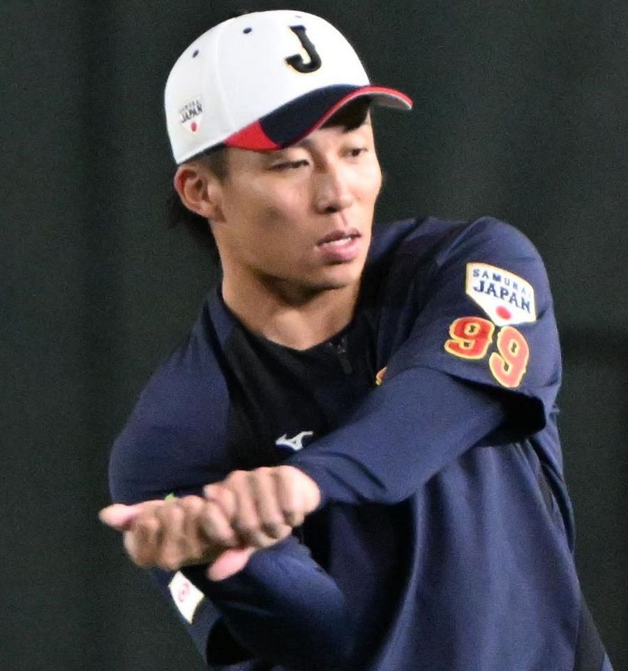 侍ジャパン】ソフトバンク野村勇が「2番三塁」 〝3試合連発〟なるか