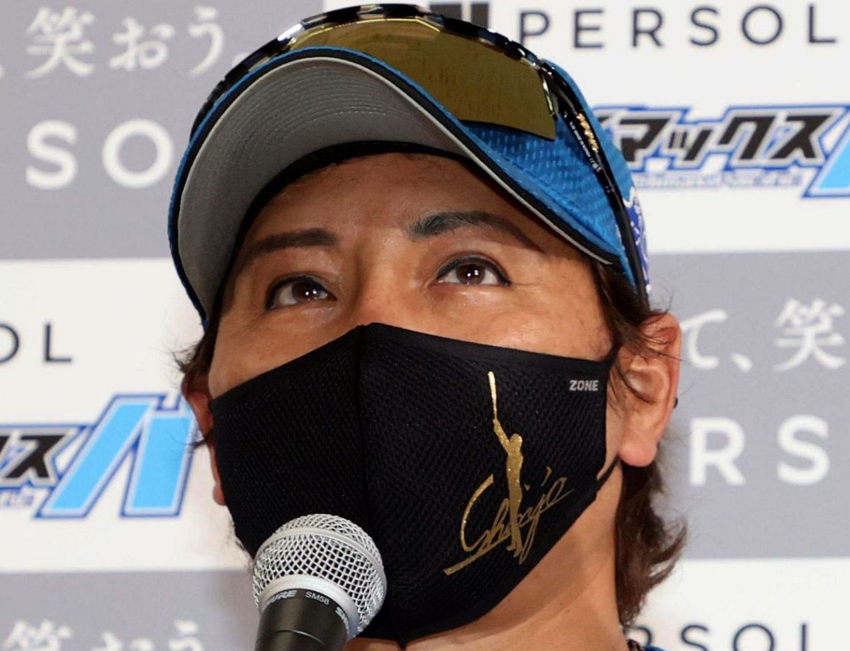 新庄監督マスク