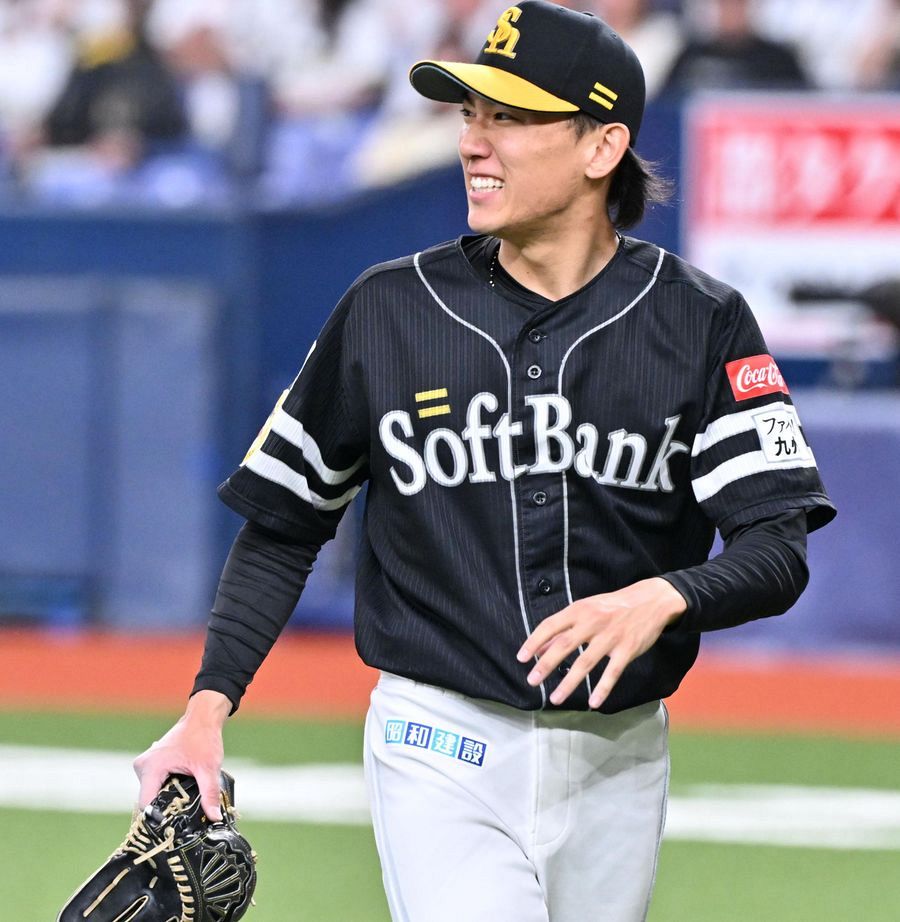 ソフトバンク大津亮介、アクシデントにも負けず6回2失点粘投 3併殺で
