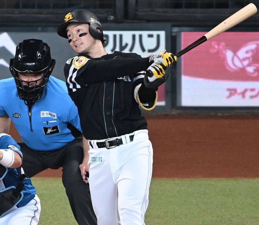 ソフトバンク正木智也、規定打席に今季初到達 5月中旬の1軍昇格から1番