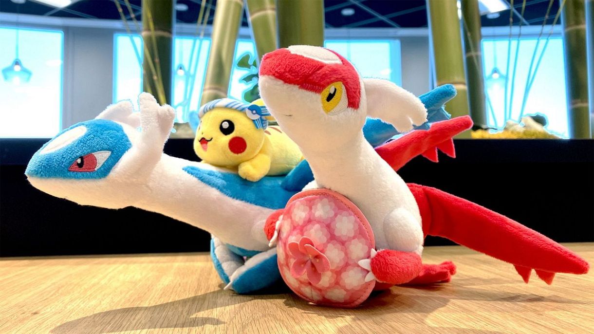 ポケモンセンターフクオカ ぬいぐるみ ピカチュウセット にわか面 ラーメン ポケモンセンターフクオカ ぬいぐるみ ピカチュウセット にわか